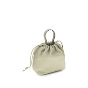 Chloé Gray Lambskin Nappa Shoulder Bag