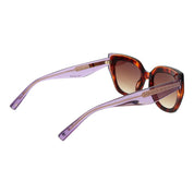 Ted Baker Brown Acetate Cat Eye Sunglasses