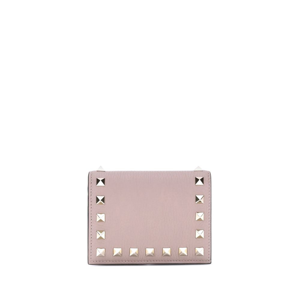 Valentino Garavani Garnet Calf Leather Wallet