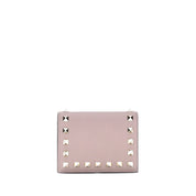 Valentino Garavani Garnet Calf Leather Wallet