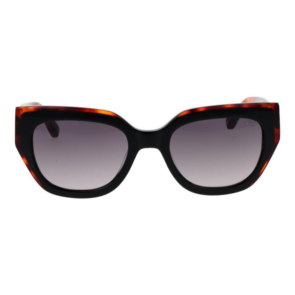 Ted Baker Black Acetate Cat Eye Sunglasses