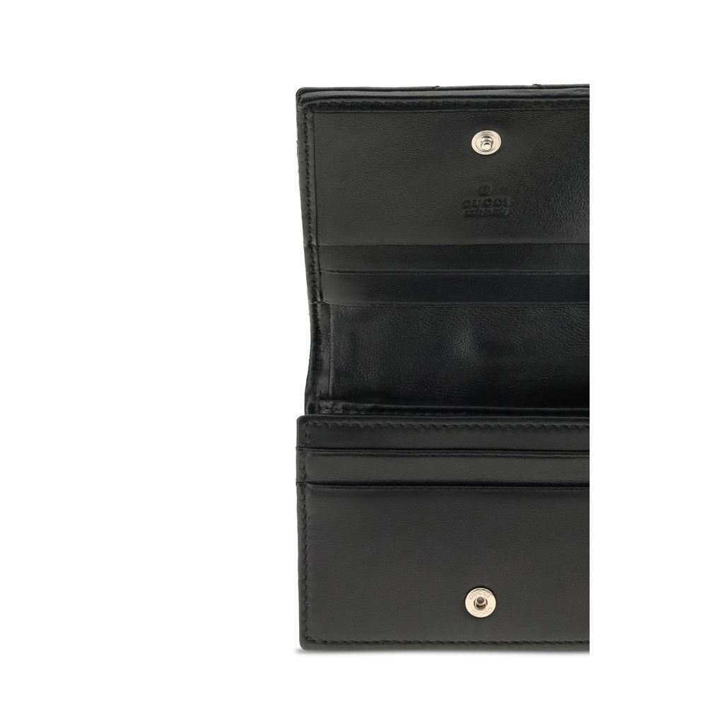 Gucci Black Lamb Leather Wallet