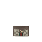 Gucci Beige GG Canvas Ophidia Wallet