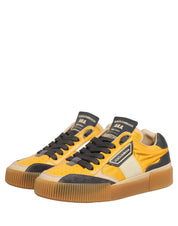 Dolce & Gabbana Multicolor Calfskin Low Top Sneakers