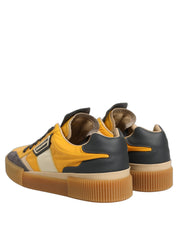 Dolce & Gabbana Multicolor Calfskin Low Top Sneakers