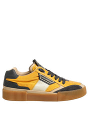 Dolce & Gabbana Multicolor Calfskin Low Top Sneakers