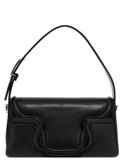 Valentino Garavani Black Leather Shoulder Bag