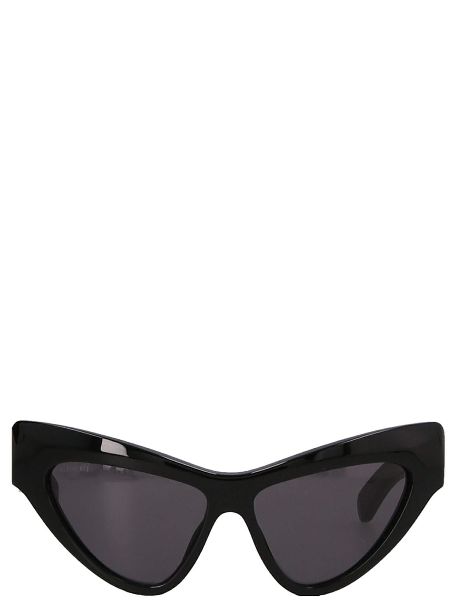 Gucci Black Acetate Cat Eye Sunglasses