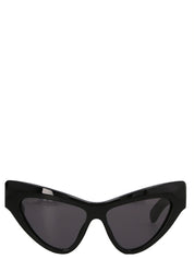 Gucci Black Acetate Cat Eye Sunglasses