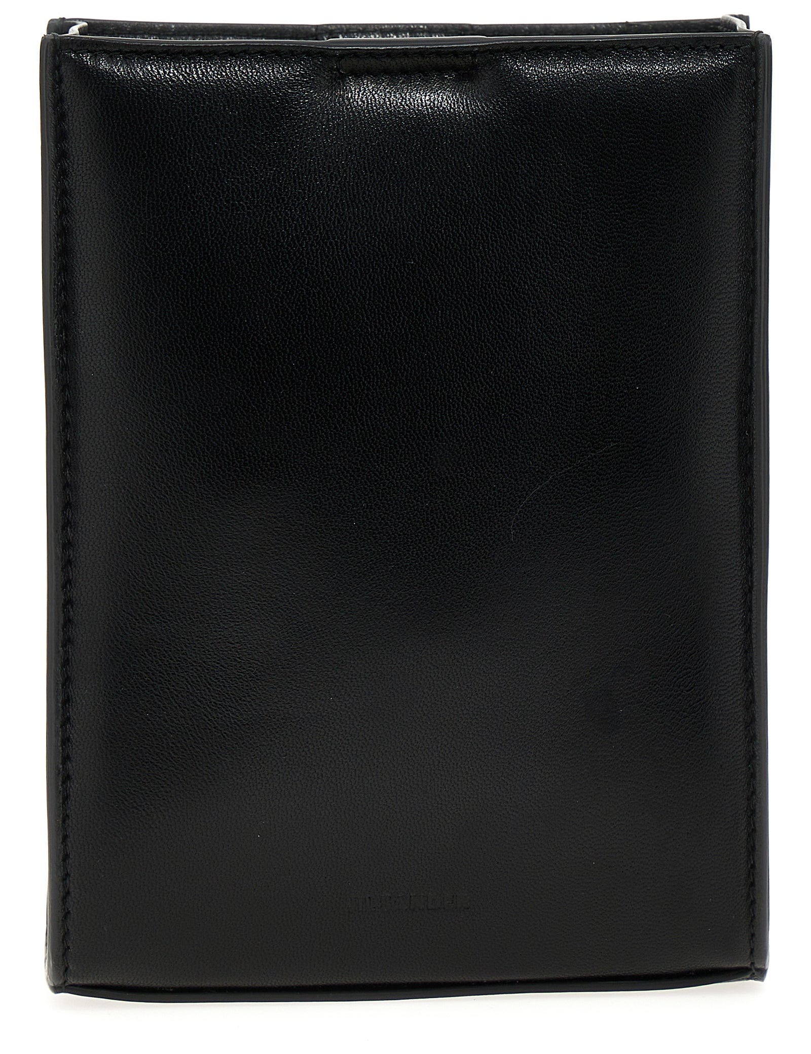 Jil Sander Black Calfskin Crossbody Bag