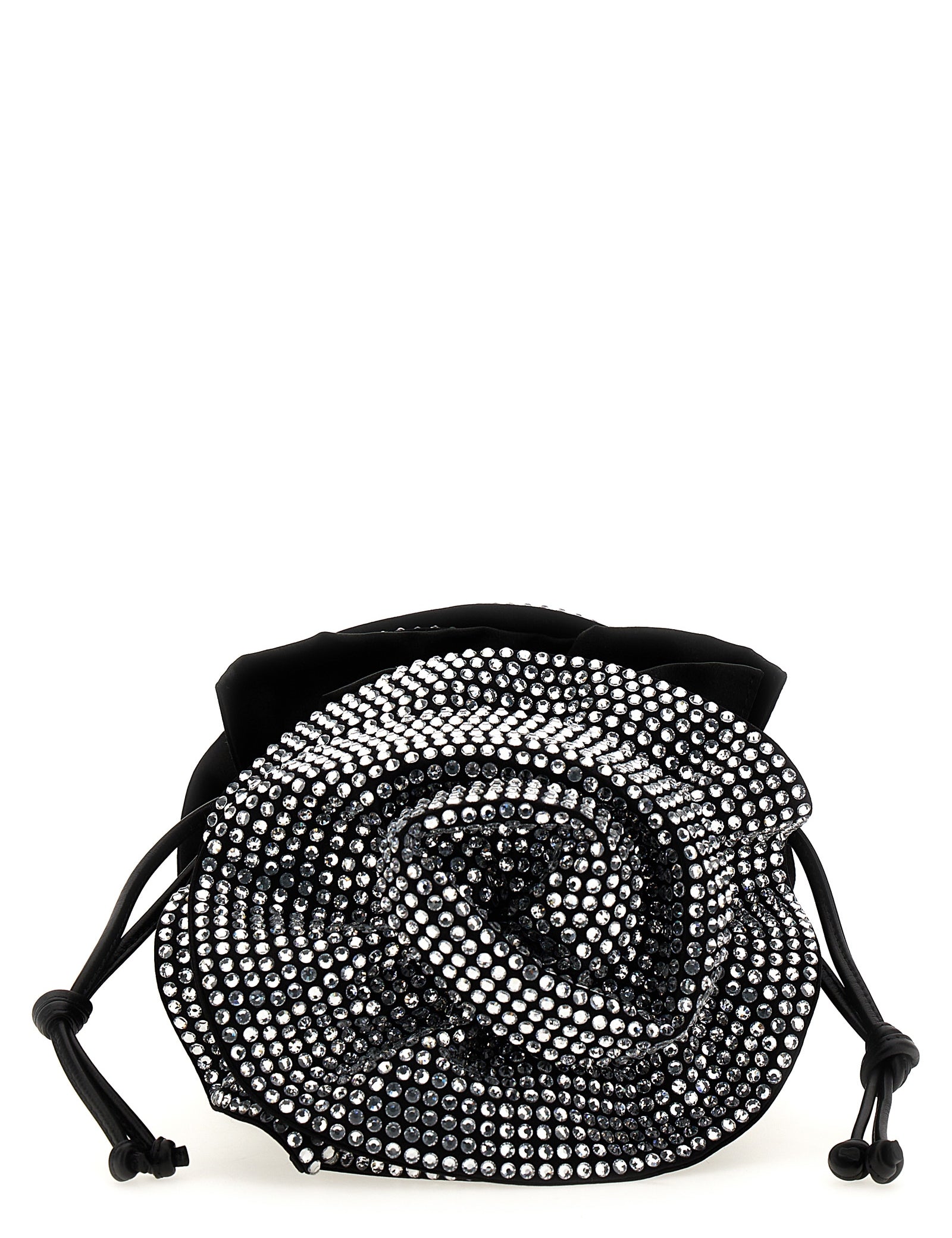 Magda Butrym Black Viscose Crossbody Bag