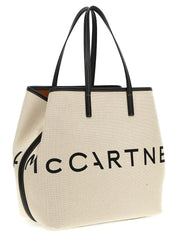Stella McCartney Beige Canvas Tote Bag