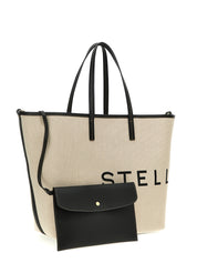 Stella McCartney Beige Canvas Tote Bag