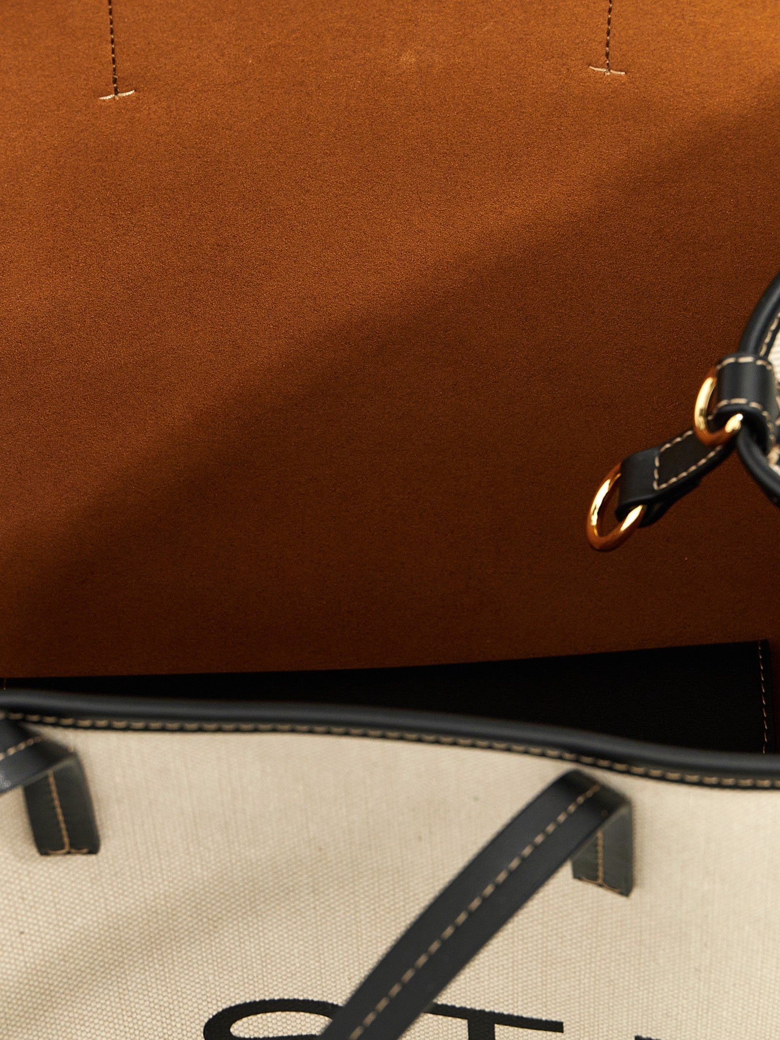 Stella McCartney Beige Canvas Tote Bag