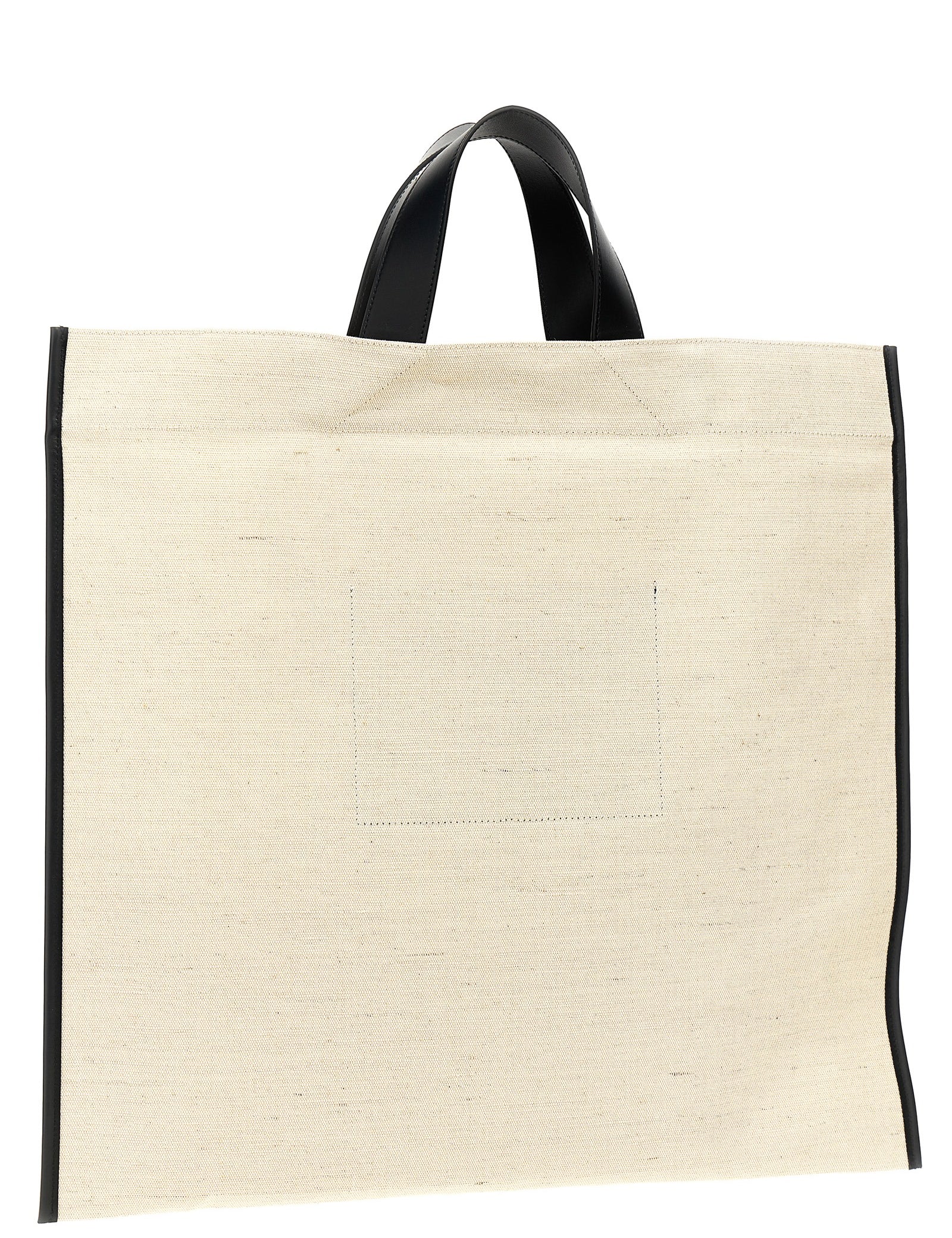 Black Jute Tote Bag