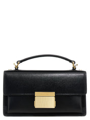 Golden Goose Black Cow Leather Handbag