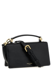 Golden Goose Black Cow Leather Handbag