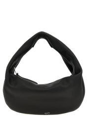 Khaite Black Calfskin Hobo Bag
