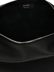 Khaite Black Calfskin Hobo Bag