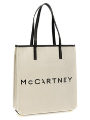 Stella McCartney Beige Canvas Shopping Bag