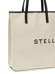 Stella McCartney Beige Canvas Shopping Bag