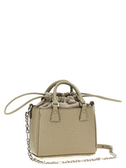Maison Margiela Gray Calfskin Handbag