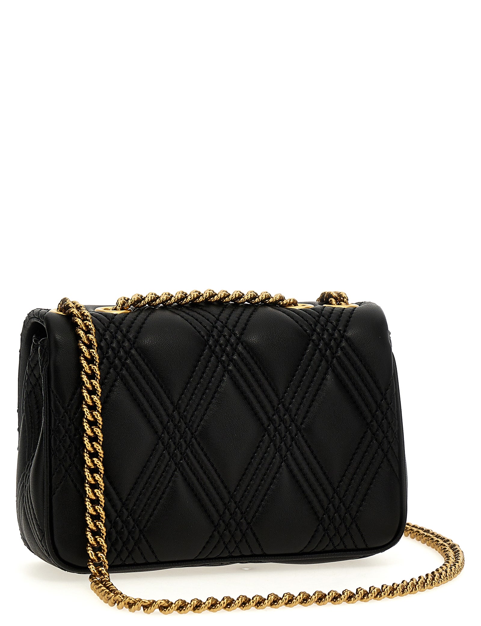 Valentino Garavani Black Lamb Leather Shoulder Bag
