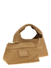 Marc Jacobs Beige Full-Grain Leather Mini Sack Bag
