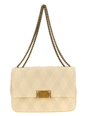 Valentino Garavani White Lamb Leather Shoulder Bag