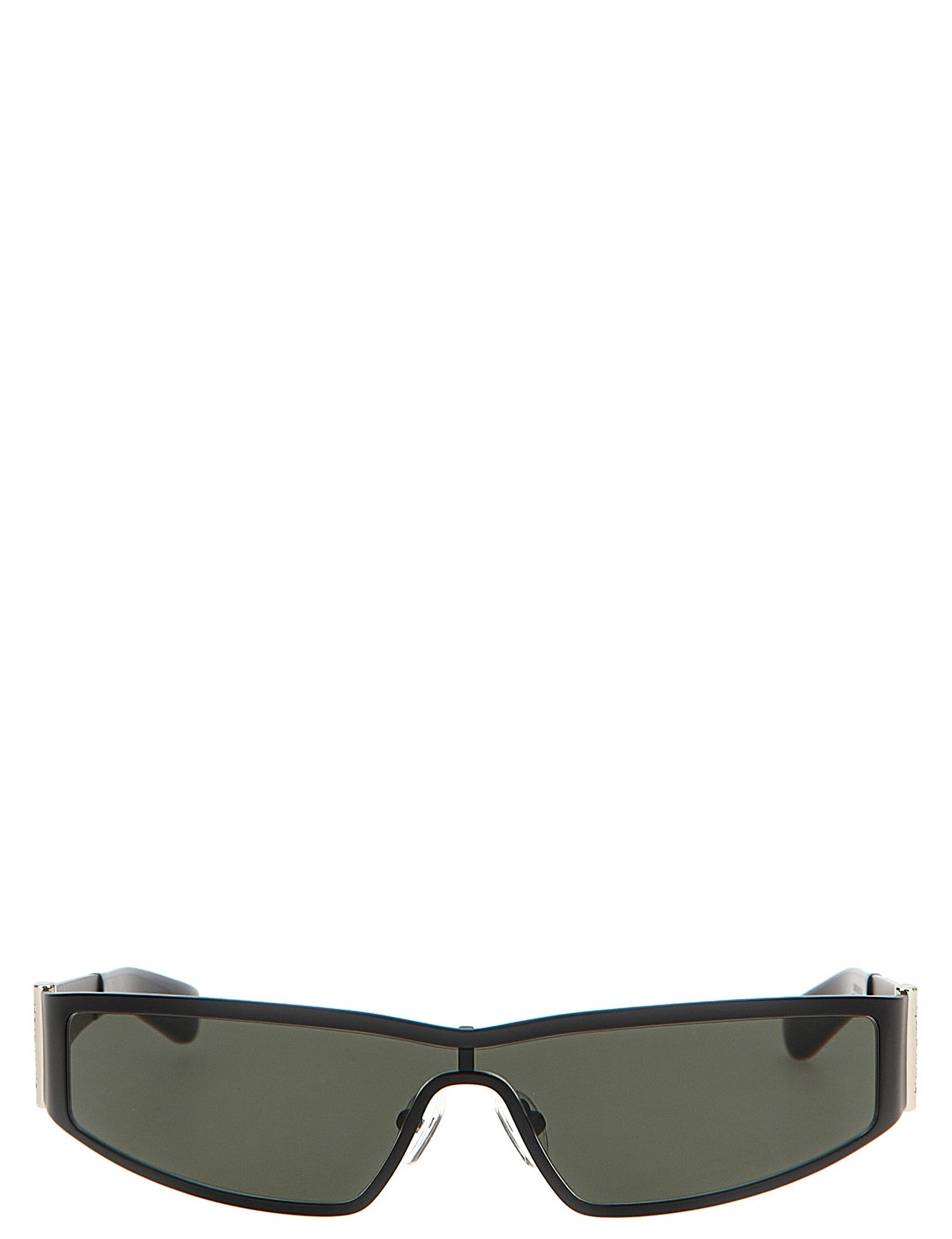 Alexander McQueen Black Acetate Sunglasses