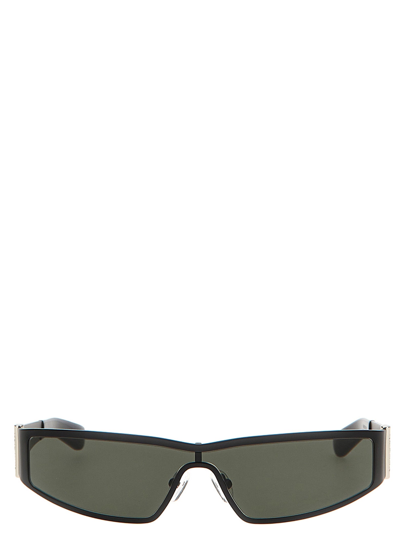 Alexander McQueen Black Acetate Sunglasses