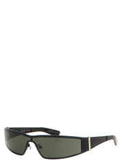 Alexander McQueen Black Acetate Sunglasses