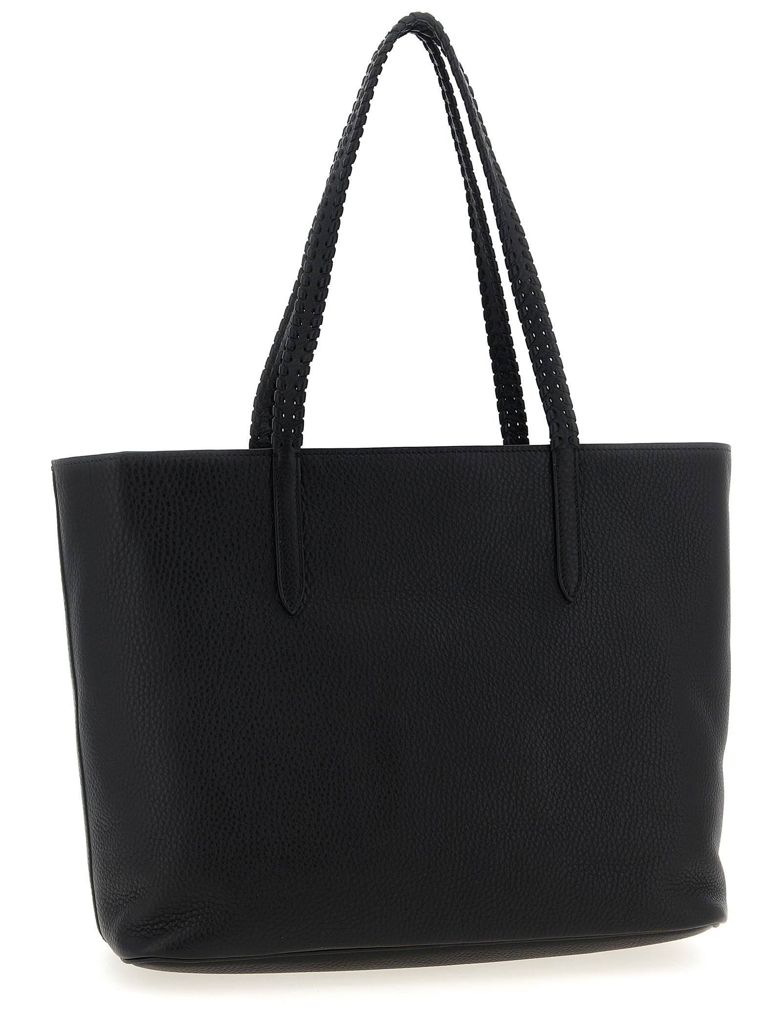 Valentino Garavani Black Calfskin Tote Bag