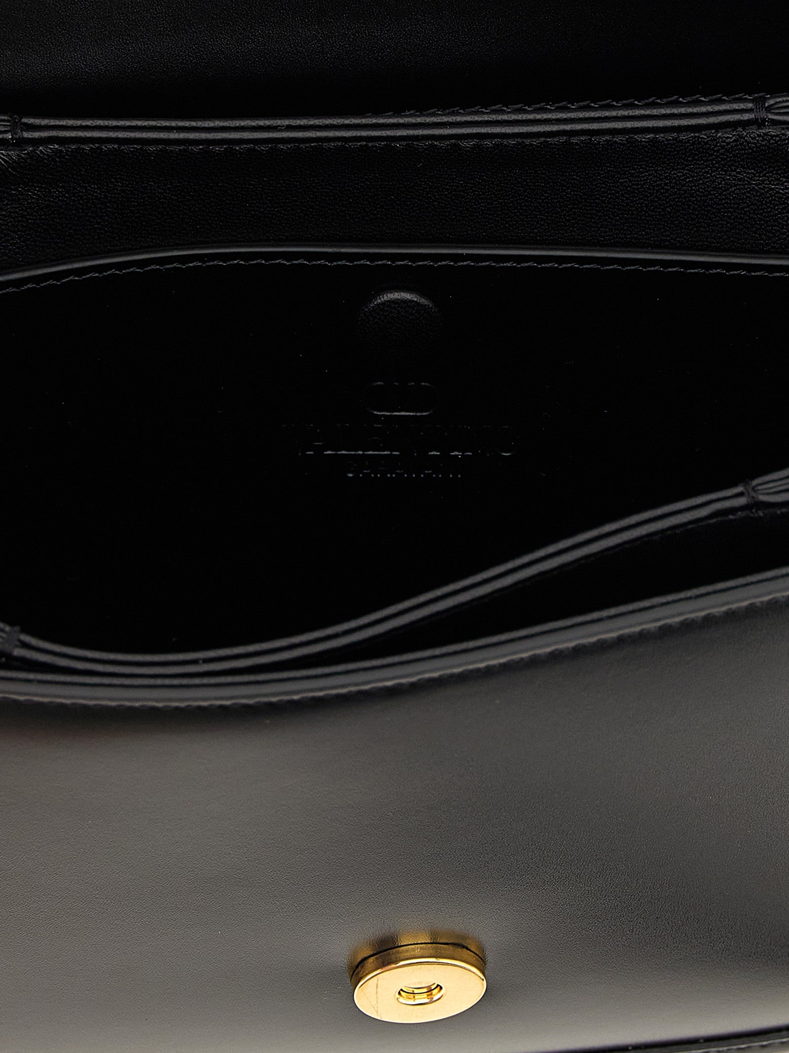 Valentino Garavani Black Calfskin Crossbody Bag