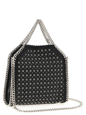 Stella McCartney Black Polyester Tiny Falabella Handbag