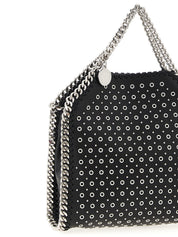 Stella McCartney Black Polyester Tiny Falabella Handbag