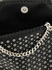 Stella McCartney Black Polyester Tiny Falabella Handbag