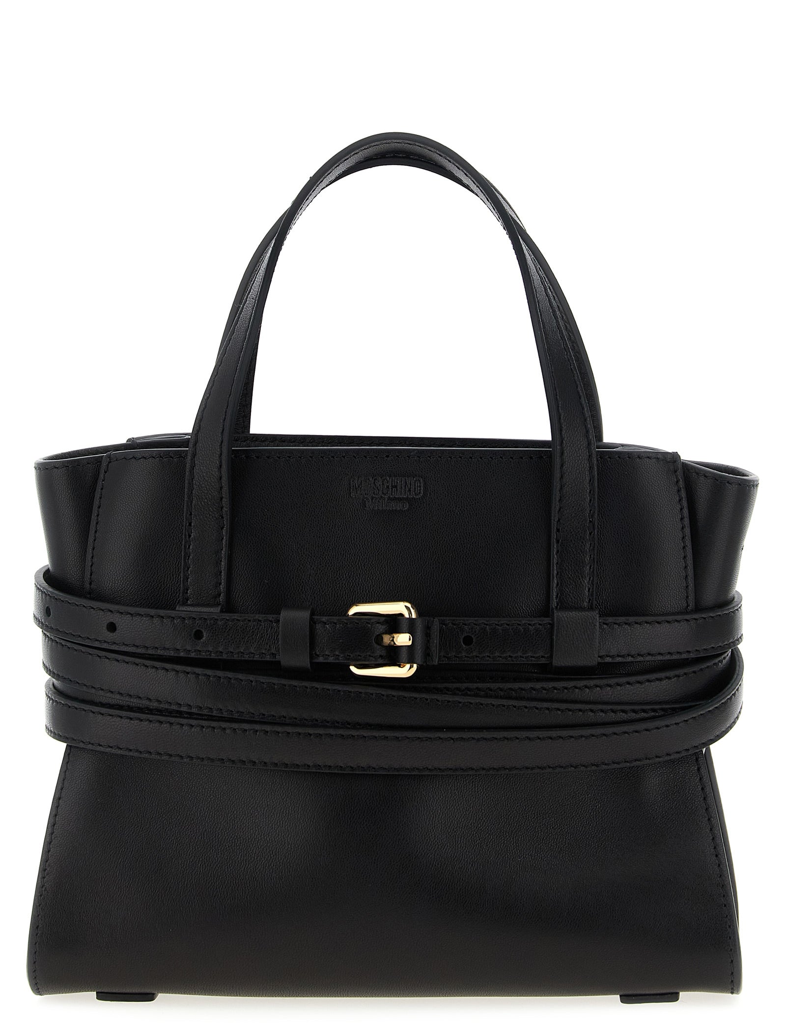 Moschino Black Polyester Handbag