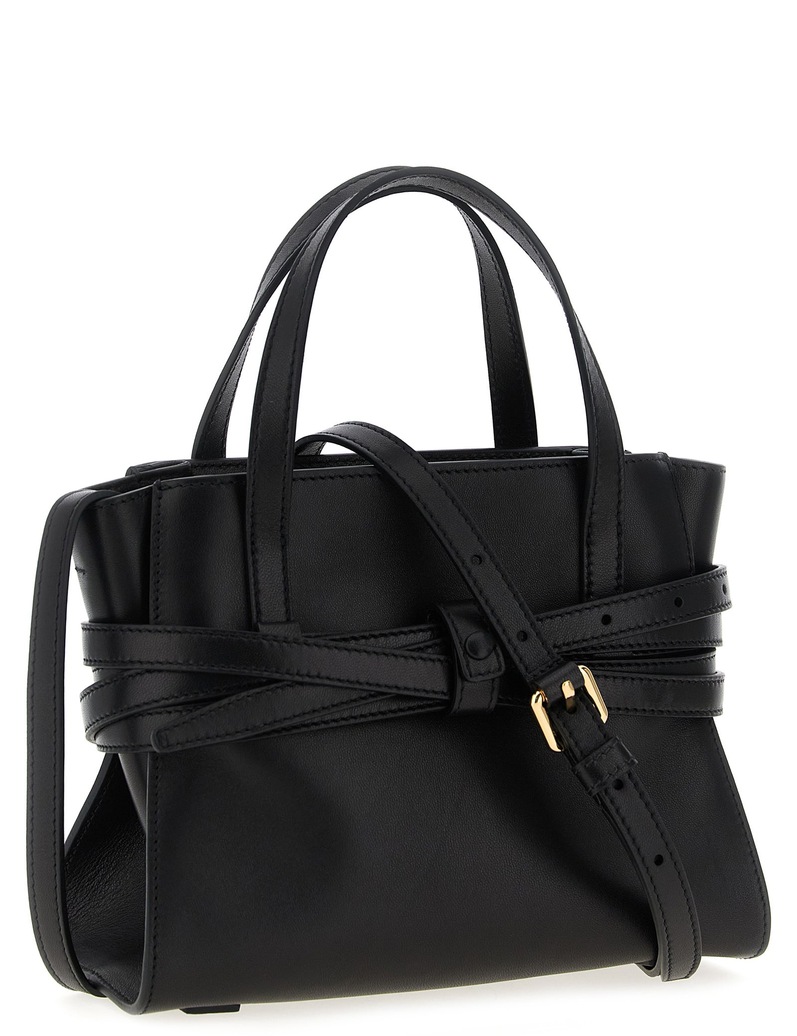 Moschino Black Polyester Handbag