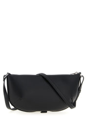 Courrèges Black Calfskin Shoulder Bag