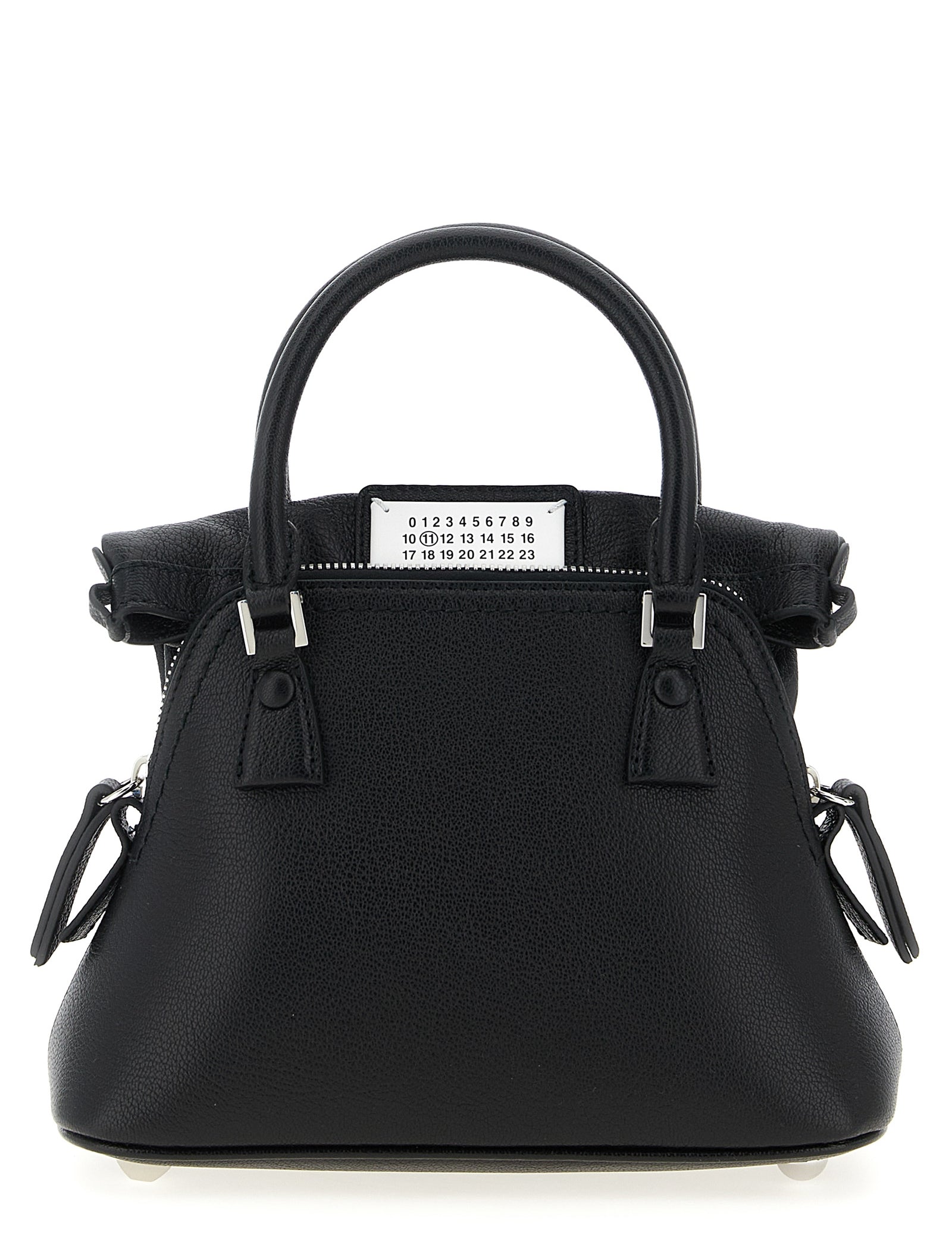 Maison Margiela Black Calfskin Micro Handbag