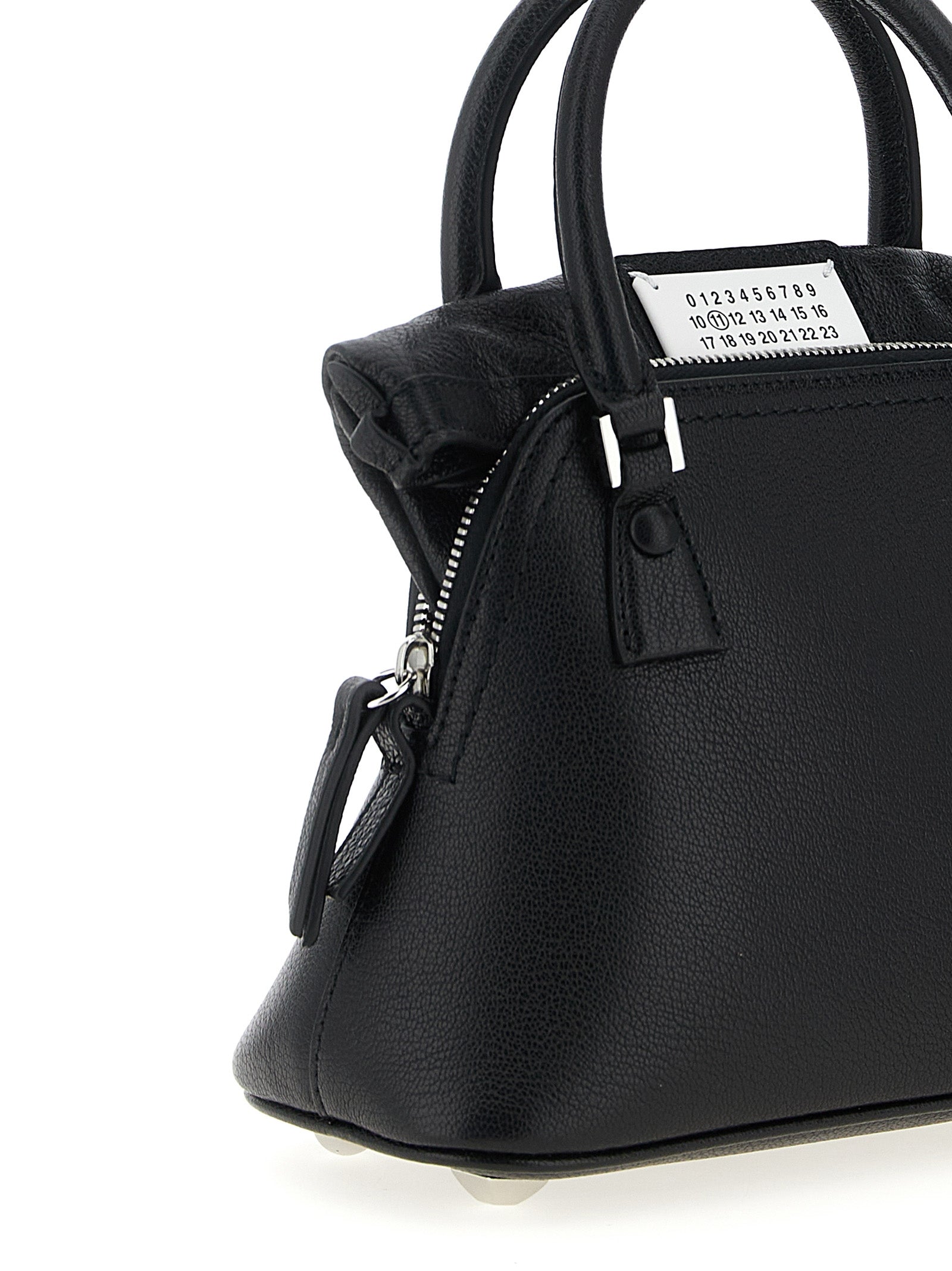 Maison Margiela Black Calfskin Micro Handbag