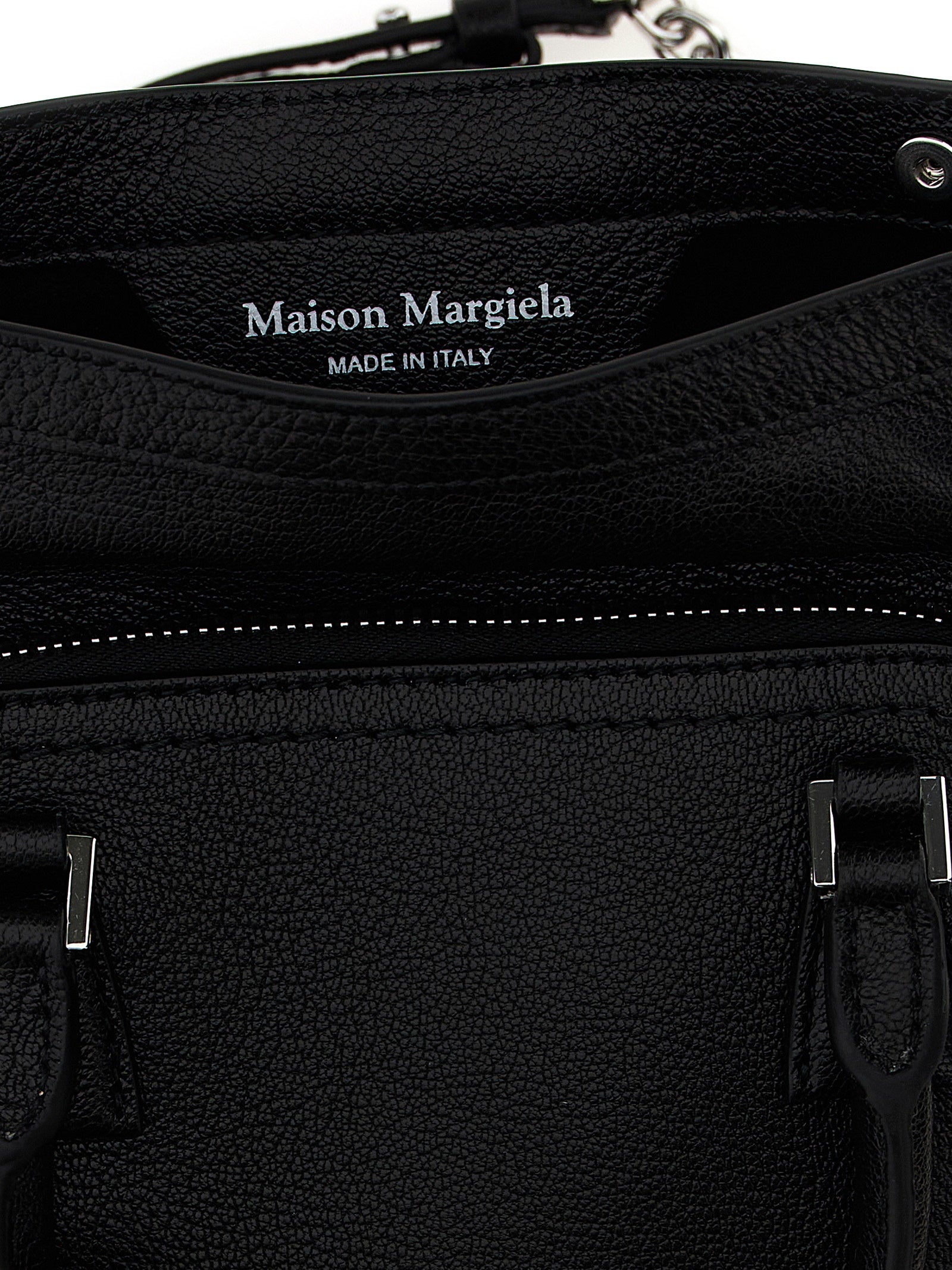 Maison Margiela Black Calfskin Micro Handbag