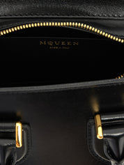 Alexander McQueen Black Calfskin Mini Handbag