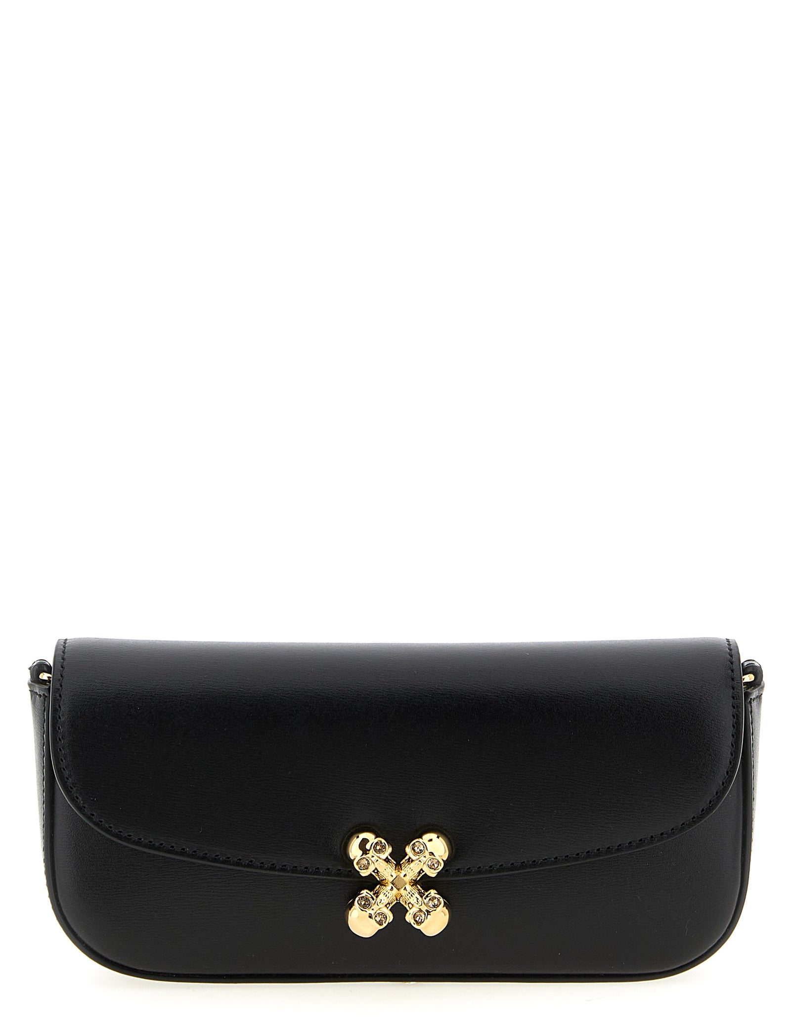 Alexander McQueen Black Calfskin Small Crossbody Bag