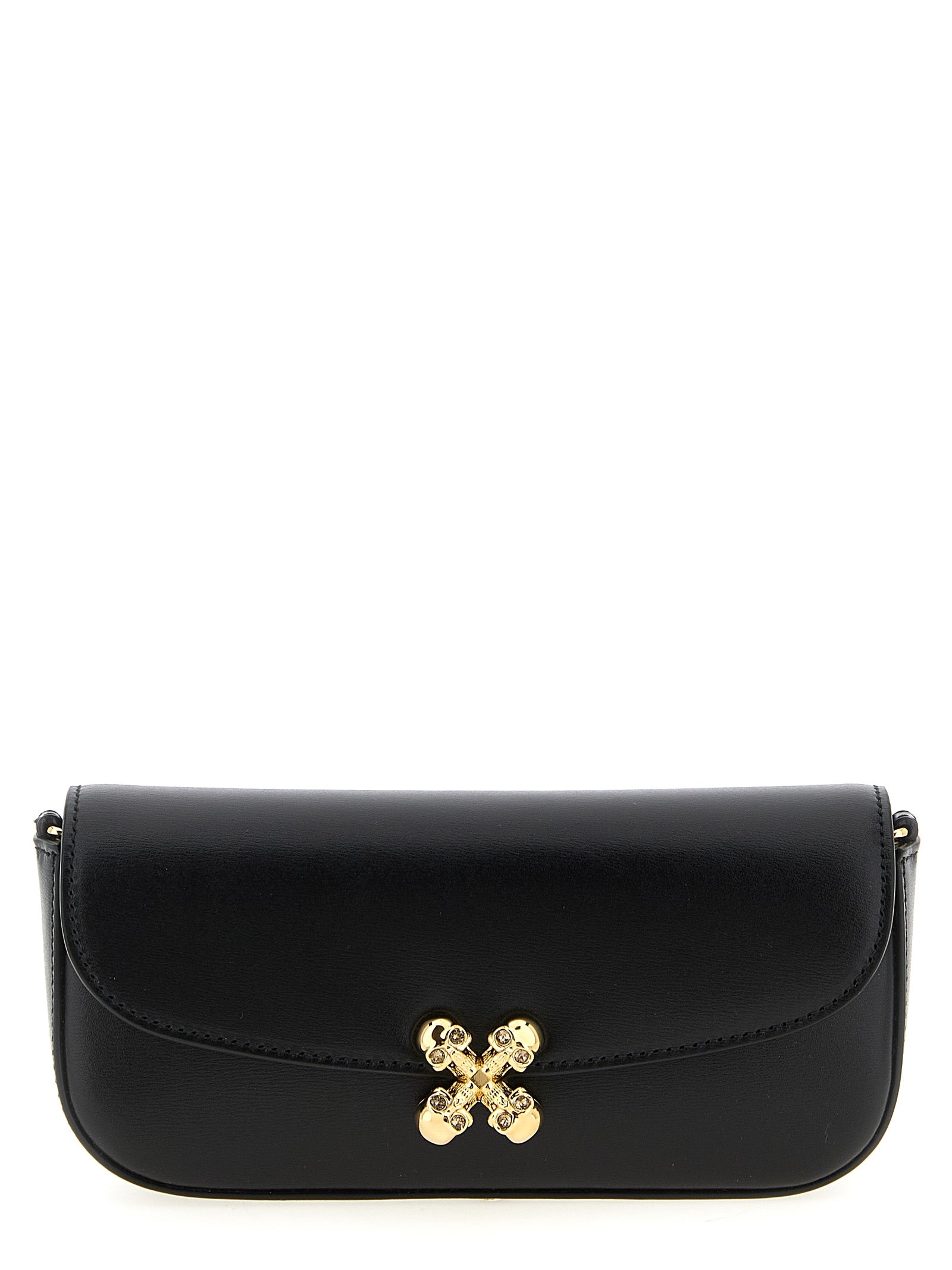 Alexander McQueen Black Calfskin Small Crossbody Bag