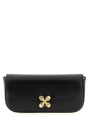Alexander McQueen Black Calfskin Small Crossbody Bag