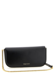 Alexander McQueen Black Calfskin Small Crossbody Bag