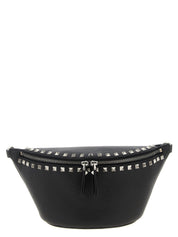 Valentino Garavani Black Calfskin Crossbody Bag