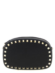 Valentino Garavani Black Calfskin Mini Crossbody Bag